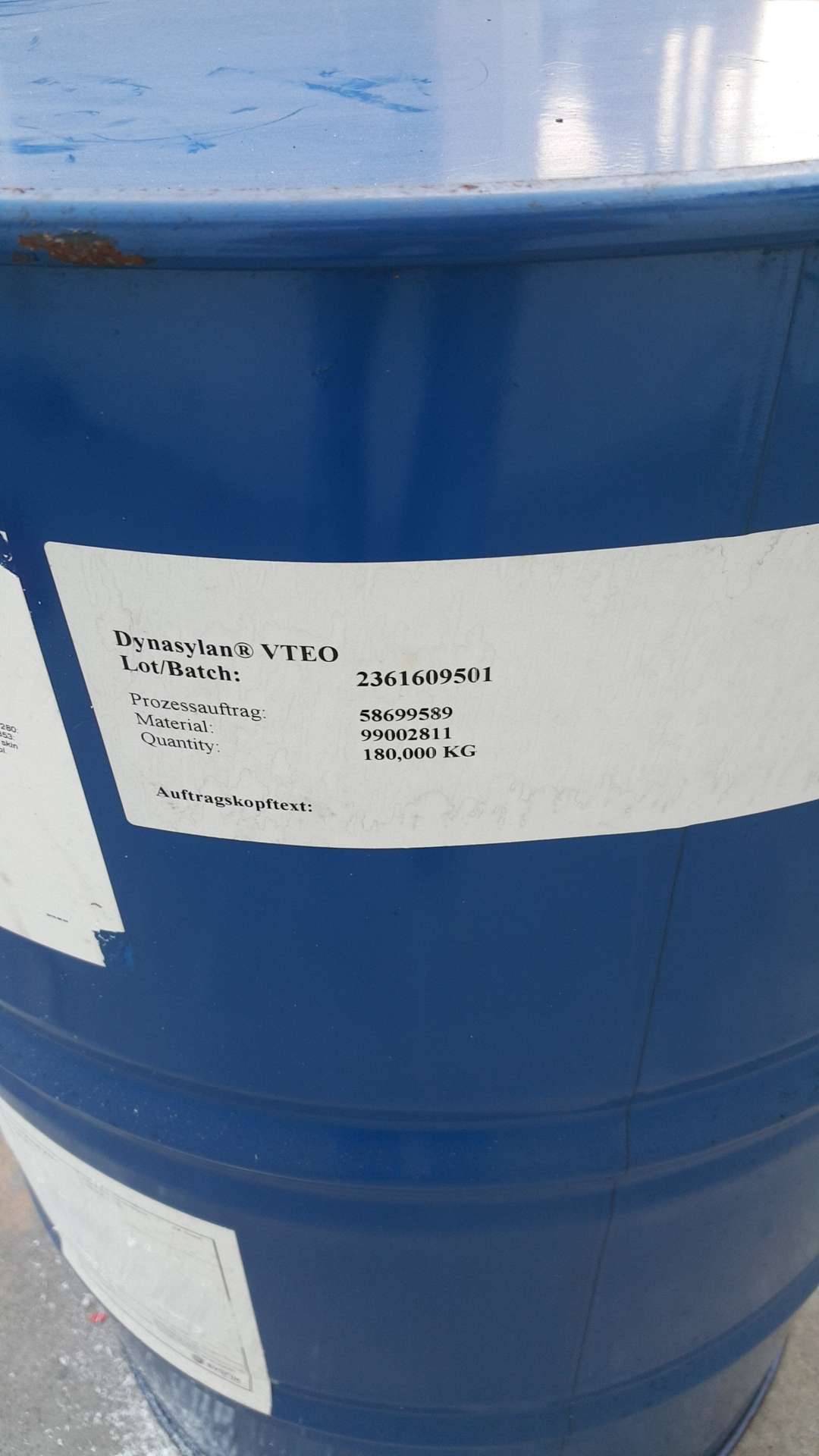 贏創有機硅烷偶聯劑DYNASYLAN? VTEO乙烯基三乙氧基硅烷  交聯劑 增粘劑 原裝進口 廠價直銷